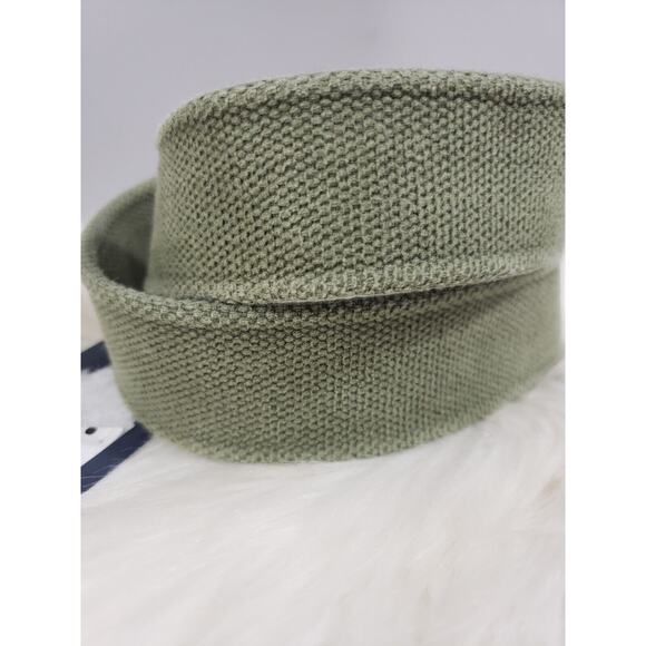 NWT‎ Vineyard Vines Men's SOLID CANVAS D RING BELT Green Fall Golf Prep SIZE XS - Picture 4 of 4